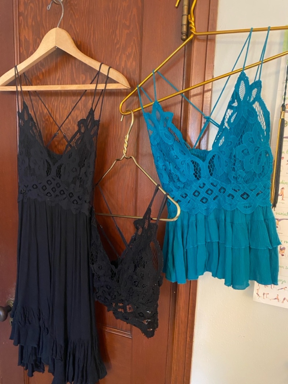 Free People 3 for 1 Adella Dress, Top and Bralette